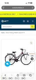Bici donna brera