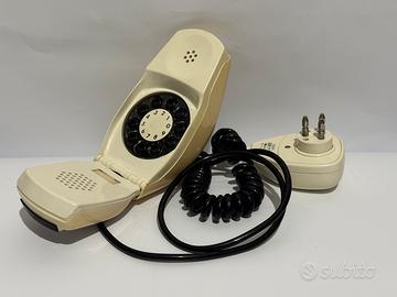 Telefono vintage SIP Grillo avorio a disco