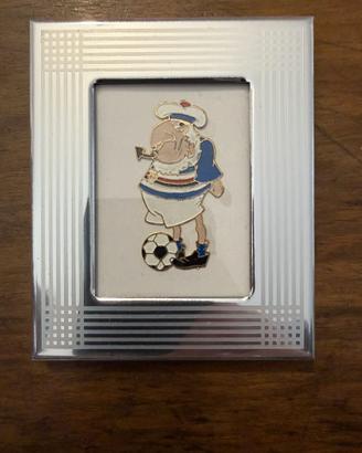 US Sampdoria cornice vintage 80 baciccia mascotte