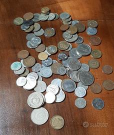 60 Monete assortire dal Mondo