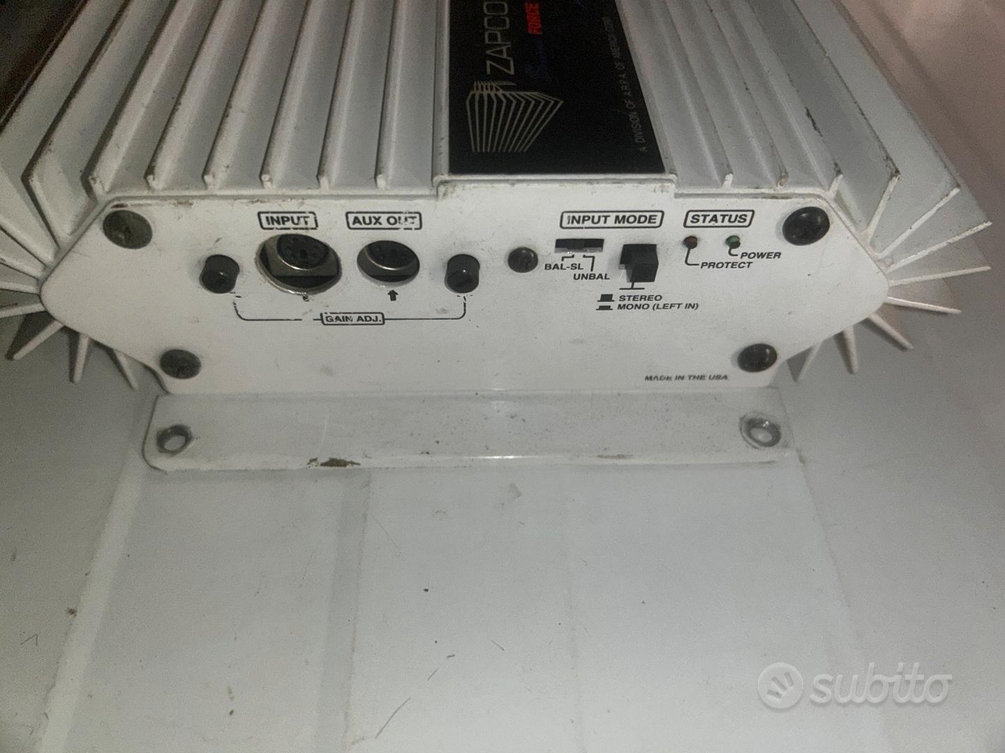 Amplificatore Zapco Z200C2-SL - Audio/Video In vendita a Taranto