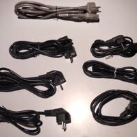 Blocco Cavi elettrici alimentazione PC, Monitor...