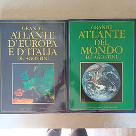Atlante d'Italia,d'Europa e del mondo 2 volumi
