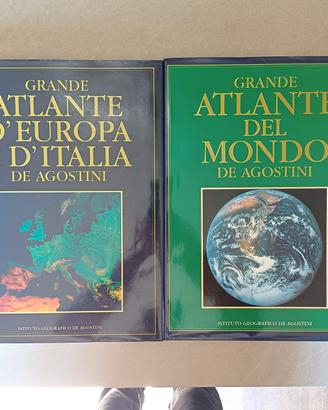 Atlante d'Italia,d'Europa e del mondo 2 volumi