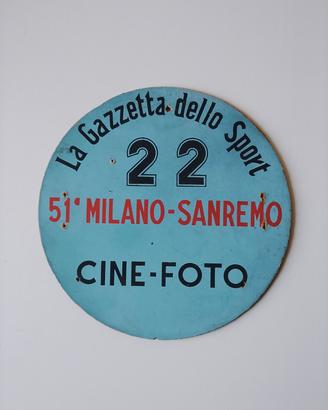 Ciclismo Targa 1960 Milano-Sanremo