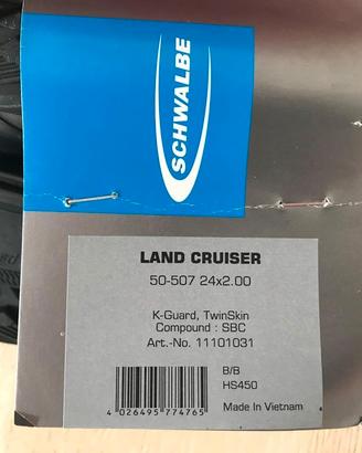 MTB Schwalbe LAND CRUISER ACTIVE 50-507 24X2.01