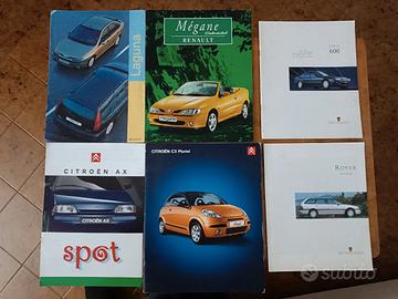 Depliant Brochure Citroen Renault 