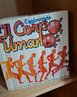 "esplorando il corpo umano" collezione 30  libri 