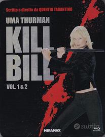 Kill Bill vol 1 e 2 blu ray steelbook