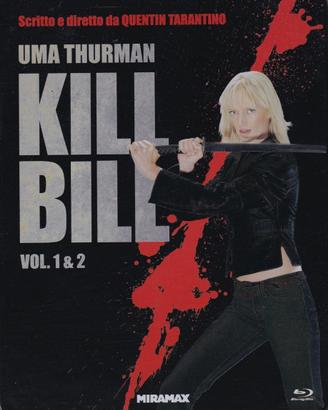 Kill Bill vol 1 e 2 blu ray steelbook