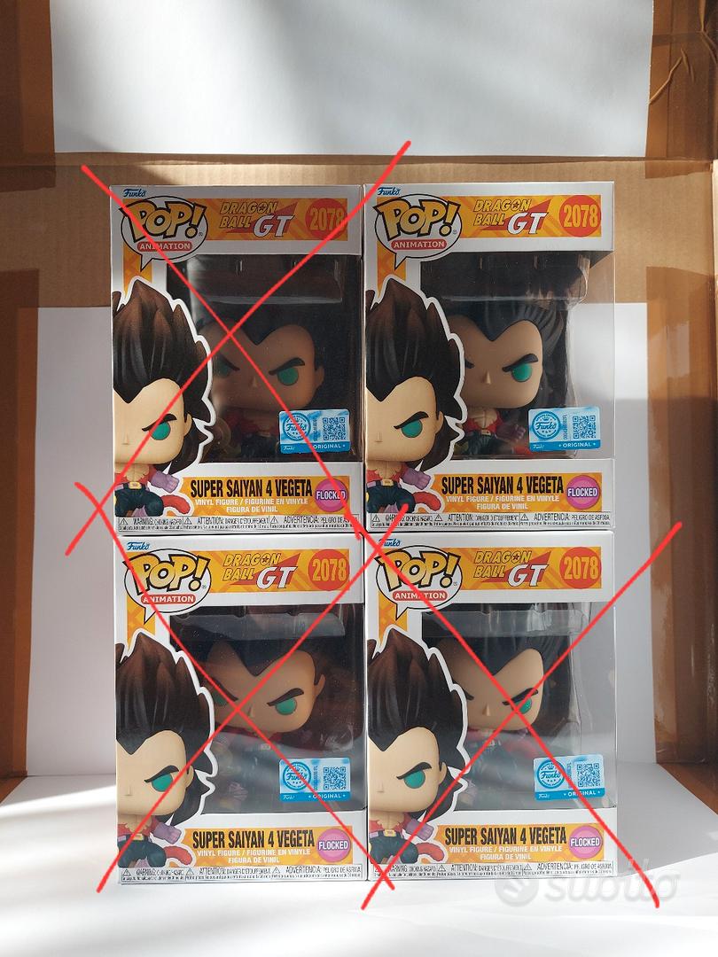 Funko Pop! Vegeta SuperSaiyan 2078 Dragon BallGT Collezionismo