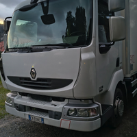 Renault midlum 220 e5 isotermico, con sponda
