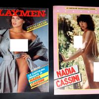 PLAYMEN OTT. 1983 CARD NADIA CASSINI SERENA GRANDI
