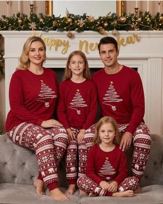 4 Pigiami Natalizi Family Look – Nuovi