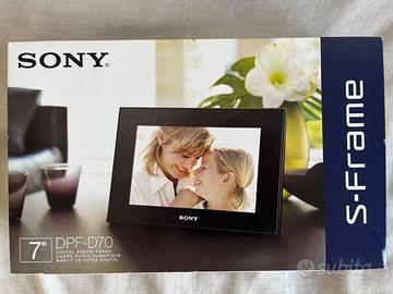 Sony S Frame DPF D70 7" cornice digitale nera
