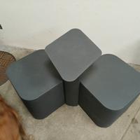 tavolino grigio polietilene 