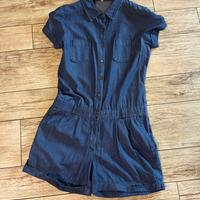 Tutina jeans leggero puro cotone tg.40