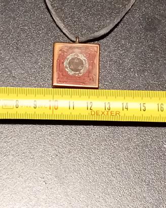 ciondolo Śrīyantra shree yantra in rame Nepal