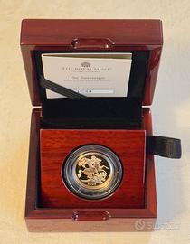 Sterlina 2026 oro Carlo III Solo 3000 pz. coniati