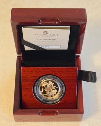 Sterlina 2026 oro Carlo III Solo 3000 pz. coniati