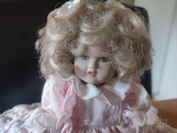 bambole da collezione vestito a mano