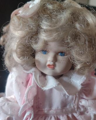 bambole da collezione vestito a mano