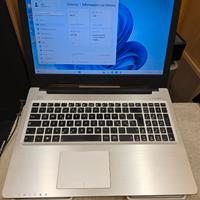 Notebook Asus F551X I7-3537 8GB/SSD Dual Video