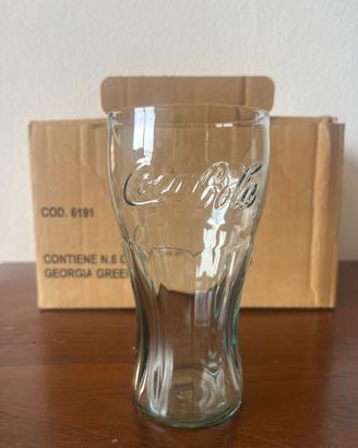 Bicchieri Coca Cola Georgia Green n.12