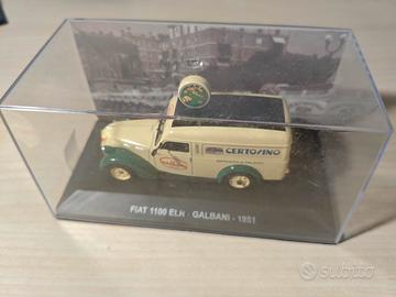 Modellino Fiat 1100 ELR Galbani 1951 1:43