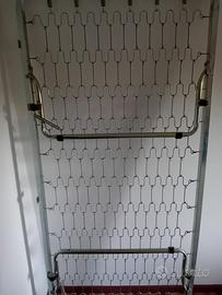 Rete singola con materasso ortopedico