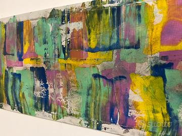 Vibrations – Quadro Astratto Moderno Fatto a Mano