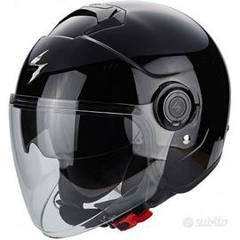 Casco Jet Scorpion Exo-City II Evo nero lucido