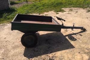 carrello agricolo per motocoltivatore 