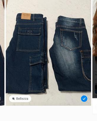 2 paia jeans  taglia 32 /46(IT)