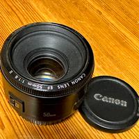 Obiettivo Canon 50mm f1.8