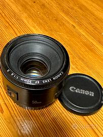 Obiettivo Canon 50mm f1.8