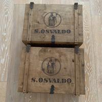 Scatole legno Santosvaldo Vintage