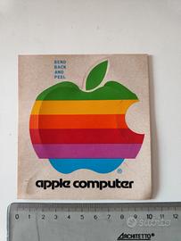 Adesivo Apple Computer anni '80 vintage