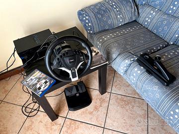 Bundle racing PS2: 2 volanti + F1 2002