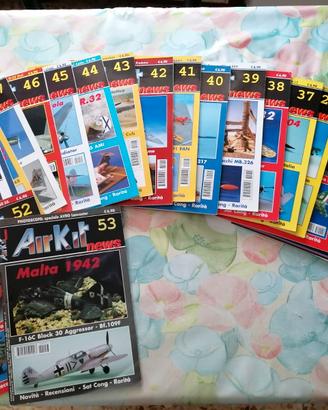RIVISTA MODELLISMO AEREO " AIR KIT"  22 NUMERI