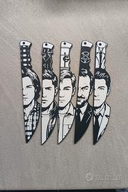 🗡️ Portachiavi da Collezione "Supernatural"

