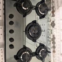Piano Cottura in Vetro a gas 5 fuochi