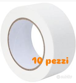 Rotoli di Nastro Adesivo 50x50 Gommato in Carta