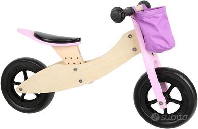 Balance bike e triciclo