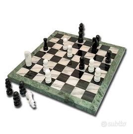 Scacchiera Modiano marmo deluxe;#idearegalo