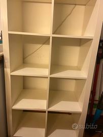 Mobile Ikea Kallax bianco