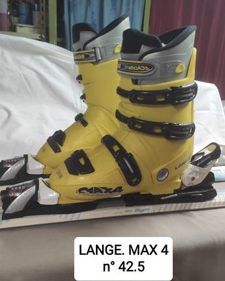 scarponi sci Lange Max 4 N 42.5
