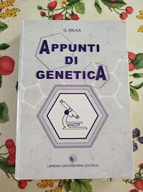 Libro Appunti di genetica di G. Palka