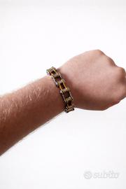 bracciale oro e argento 