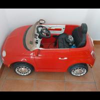 fiat 500 elettrica per bambini 